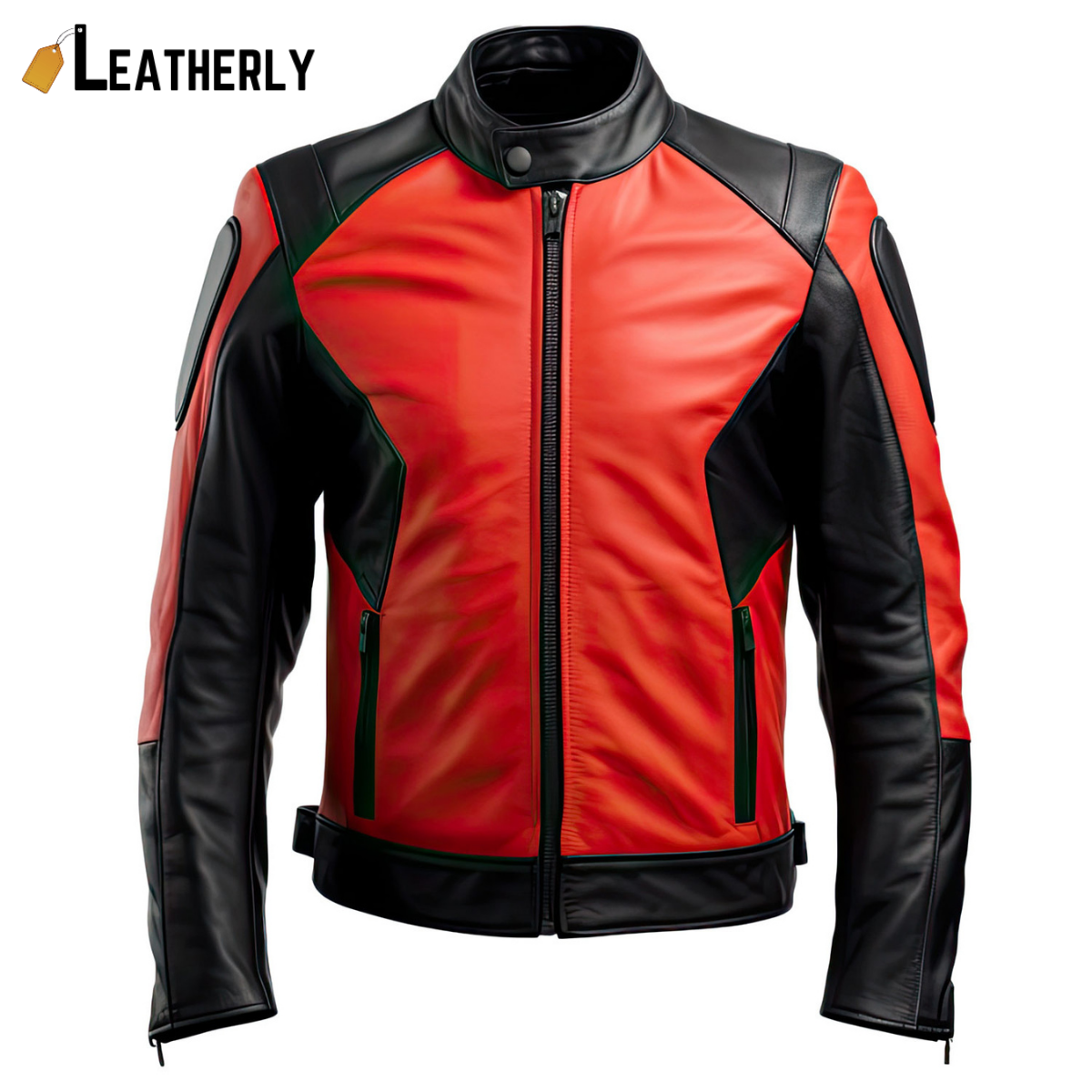 red black motorcycle jacket