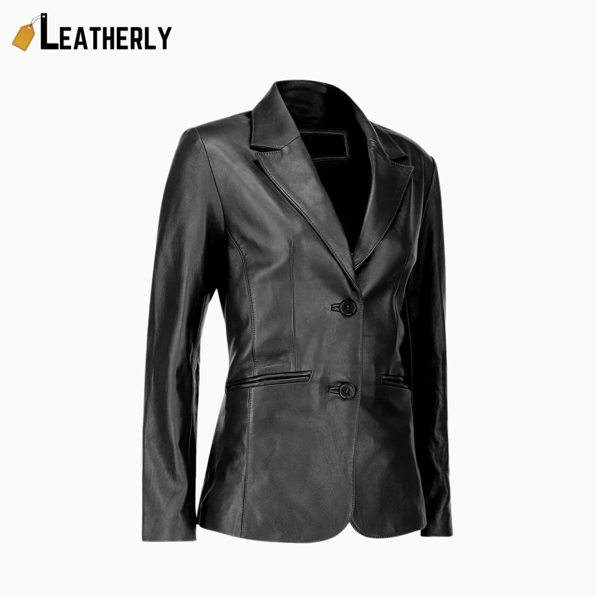 leather blazer