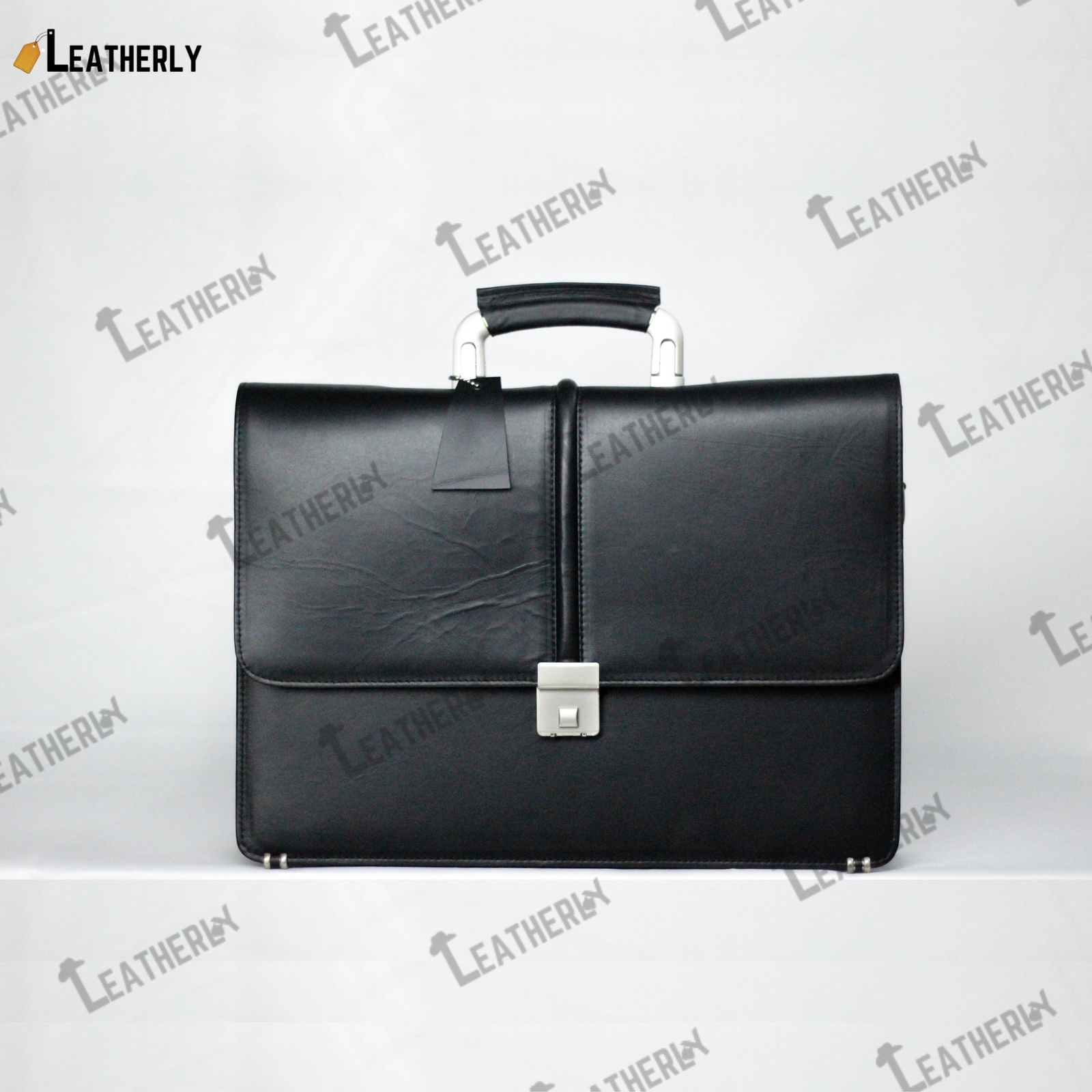 Black Document Bag